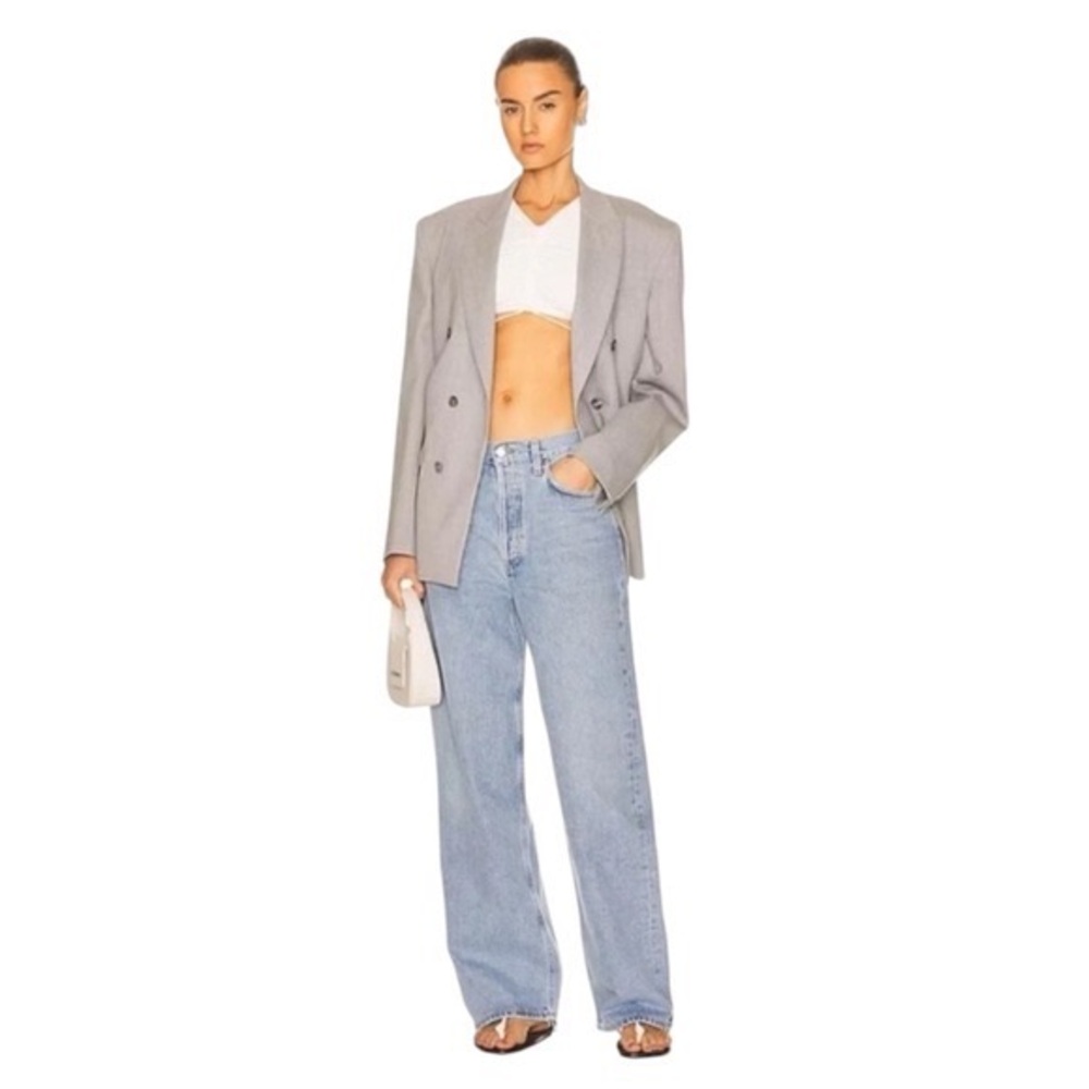 AGOLDE Light Blue Denim Jeans - Picture 7 of 12